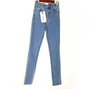 Abrand Jeans High Waist Skinny LA Blues Stretch 6